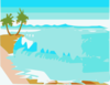 Beach Landscape Clip Art